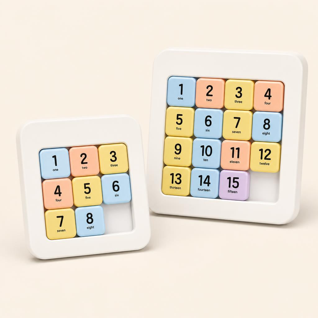 Puzle Magnético Deslizante Tipo Sudoku 3X3, 4X4 Y 5X5