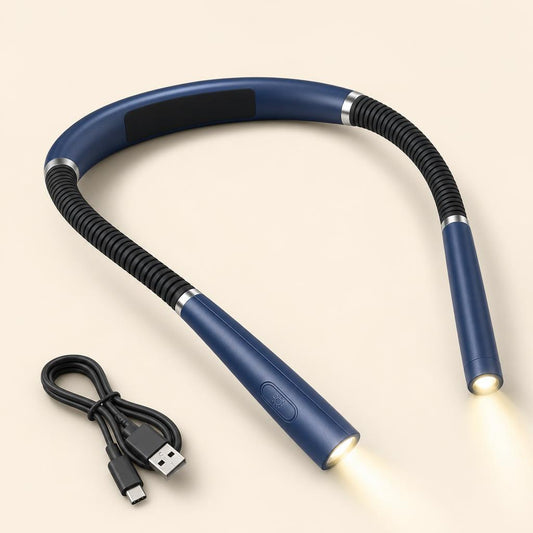 Luz de Lectura Flexible para el Cuello