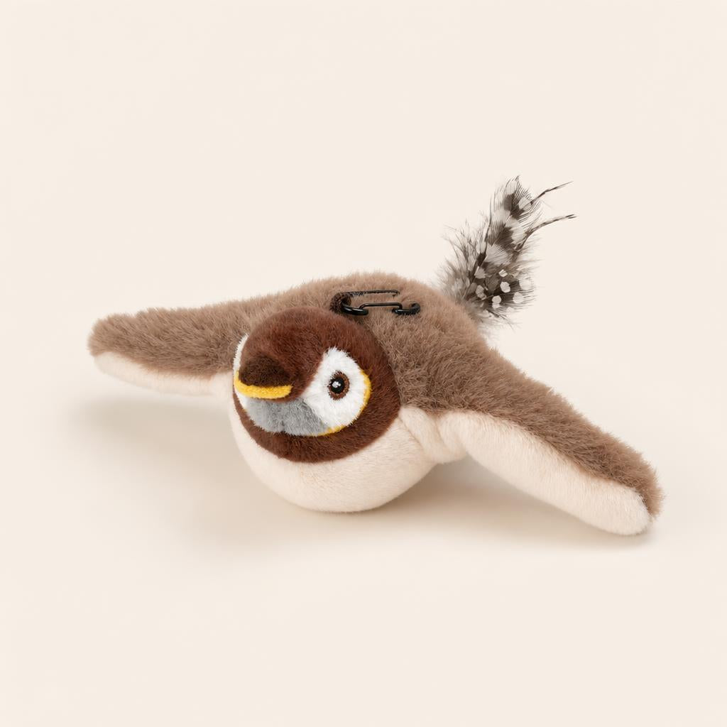 Pájaro interactivo recargable para gatos