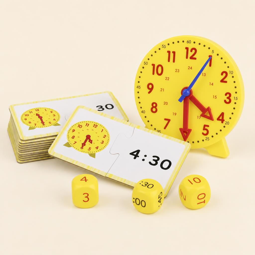 Reloj Montessori Infantil para Aprender la Hora