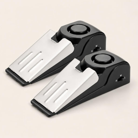 Mini Alarma De Puerta Inalámbrica ×2 Con Sirena De 125 Db