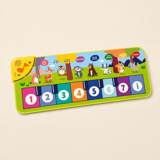Alfombra Piano Para Niños, Teclado Musical De Suelo