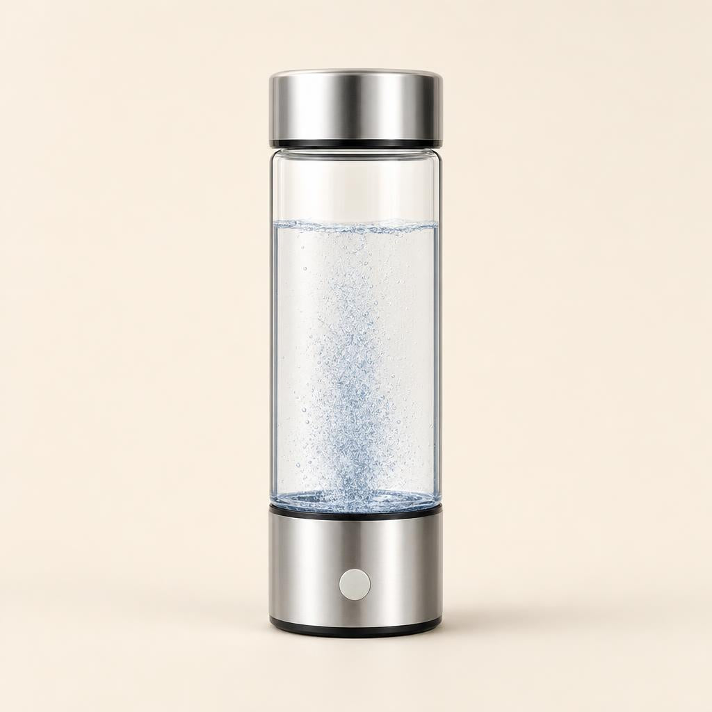 Botella generadora de agua rica en hidrógeno