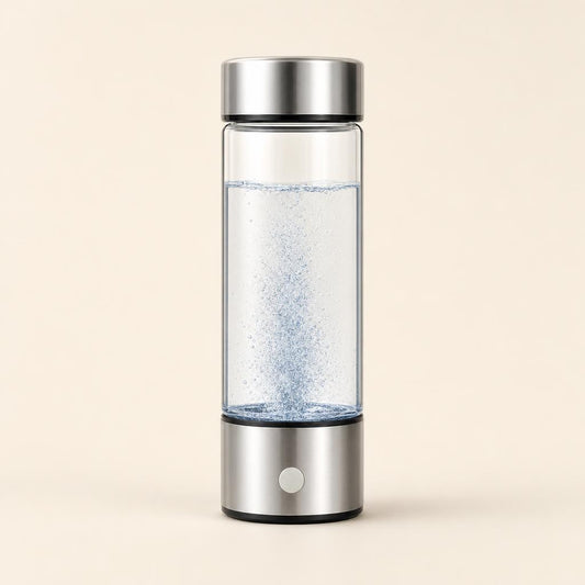 Botella generadora de agua rica en hidrógeno