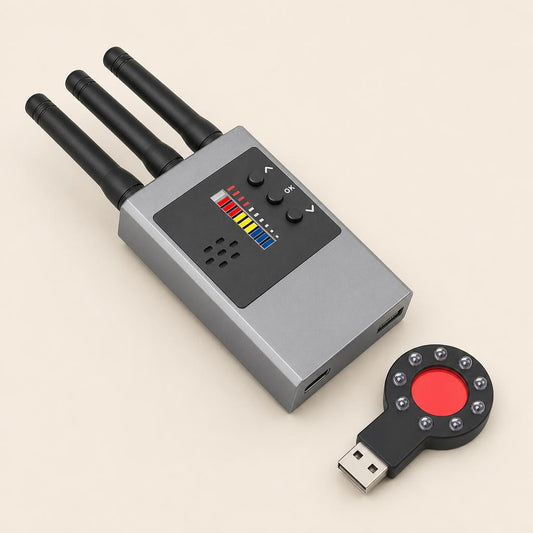 Detector de cámaras ocultas y localizadores GPS